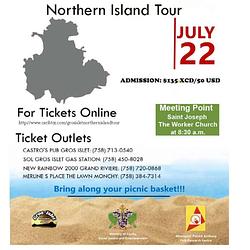 Gros Islet Reunion 2024   Northern Island Tour