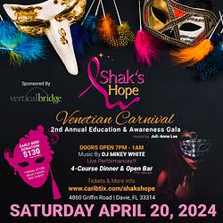 Shak's Hope Venetian Carnival   Masquerade Gala 2024   Shak's Hope Gala 2024